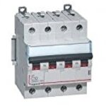 Disjoncteur dx�6000 10ka arriv�e haute et d�part bas � vis 4p 400v - 16a - courbe c - pour peigne hx� ...