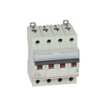 Legrand - disjoncteur dx�6000 arriv�e haute et d�part bas � vis 4 p�les 400v 25a courbe c pour peigne ...