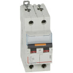 Disjoncteur dx3 25ka arrive haute et dpart bas  vis 2 ples 400v 16a courbe c 2 modules legrand 409768 ...