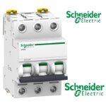 Disjoncteur schneider - ic60n - 3 p�les - 6 amp�res - courbe d - schneider electric a9f75306