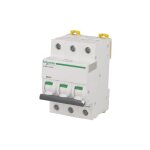 Disjoncteur schneider - ic60n - 3 p�les - 16 amp�res - courbe d - schneider electric a9f75316