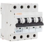 Disjoncteur rsidentiel 4p - 6ka 10 - 63a courbe c maxge 20 a