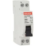 Disjoncteur rsidentiel dpn 1p + n - 6ka 6 - 32a courbe c maxge 25 a
