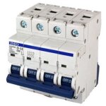 Disjoncteur triphas� + neutre 3p + n - 63a - pouvoir de coupure 10ka - courbe c - � vis imo