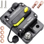 Disjoncteur de voiture 12v - 48v dc disjoncteur avec r�initialisation manuelle disjoncteur de puissance ...