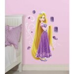 Thedecofactory - disney princesse raiponce - stickers repositionnables gants princesse raiponce, disney ...