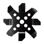 Disque en acier spe'cial a' 8 lames 250 mm mulching e'paisseur 3 mm pour de'broussailleuse tondeuse a' ...