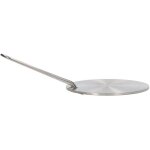 Disque bioclimatique en inox avec manche 12 cm