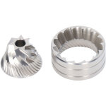 Disque de broyage pour moulin � caf� 420 en acier inoxydable, noyau de meulage pour grains de caf�, kit ...