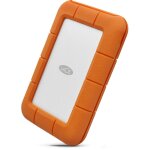 Disque dur portable lacie rugged 5 to usb - c orange