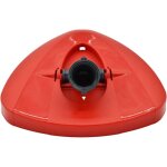 Disque de t�te de vadrouille triangulaire rouge portable compatible avec les accessoires de remplacement ...
