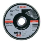 Bosch - disque  trononner inox 125mm - 10 pieces - 2608603255