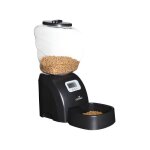Eyenimal distributeur automatique 5 kg de croquettes 45x20x47 cm - noir - pour chat et petit chien Eyenimal distributeur automatique 5 kg de croquettes 45x20x47 cm - noir - pour chat et petit chien