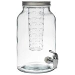 The home deco factory - distributeur de boisson 5, 5l avec infuseur