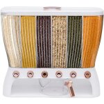 Distributeur de c�r�ales avec 6 grilles - distributeur de c�r�ales avec 6 compartiments pour c�r�ales, ...