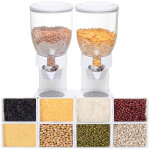 Distributeur de céréales double, 2x3, 5l, rangement pour muesli, cornflakes, fruits secs, bonbons, riz, ... Distributeur de céréales double, 2x3, 5l, rangement pour muesli, cornflakes, fruits secs, bonbons, riz, ...