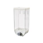 Distributeur de c�r�ales double organisateur d'aliments secs, r�cipient mural en plastique plastique ...