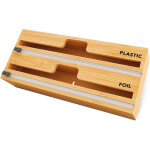 Distributeur film alimentaire, distributeur papier aluminium en 100% bambou ? distributeur d'organisateur ...