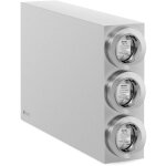 Dispensateur de tasse - triple - en acier inoxydable - pour des tasses avec un diamètre allant jusqu'à ... Dispensateur de tasse - triple - en acier inoxydable - pour des tasses avec un diamètre allant jusqu'à ...