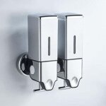 Distributeur mural de savon pour les mains, savonnerie commerciale, douche et lotion savon pour salle ...