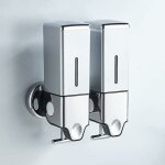 Distributeur mural de savon pour les mains, savonnerie commerciale, douche et lotion savon pour salle ...