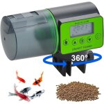 Distributeur nourriture poisson aquarium - distributeur automatique aquarium avec ecran lcd, distributeur ...