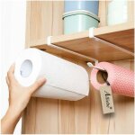 Distributeur de papier essuie - tout sous armoire support pour rouleau de papier sans perçage pour cuisine ... Distributeur de papier essuie - tout sous armoire support pour rouleau de papier sans perçage pour cuisine ...