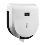 Jvd - distributeur de papier hyginique cleanline jumbo 400 blanc - matriel professionnel
