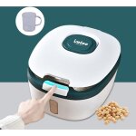Distributeur de riz pour cuisine - seau hermtique - distributeur de riz - avec couvercle  rabat - avec ...