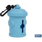 Distributeur de sacs pour animaux bruno bleu 7, 8x5cm