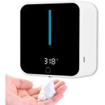 Distributeur savon automatique mural, distributeur savon cran lcd affichant la temprature ambiante ...