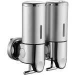 Distributeur de savon double tte montage mural distributeur de lotion double manuel distributeur de ...