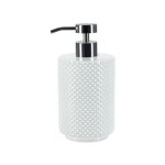 Distributeur de savon faience mero blanc spirella