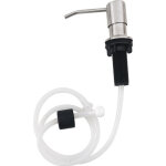 Distributeur de savon en inox inoxydable pompe � d�sinfectant rotation 360� dispenser savon liquide - ...