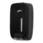 Distributeur de savon intemporel en abs recyclé jofel noir - jofel Distributeur de savon intemporel en abs recyclé jofel noir - jofel