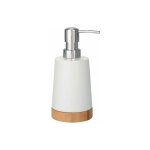 17678100 porte savon liquide bambou - wenko
