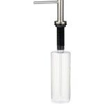 Deante - distributeur de savon liquide pour installation d'vier de cuisine de couleur acier bross aster ...