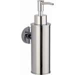 Serbia - distributeur de savon mural en acier inoxydable 304, pour la dcoration (rond, chrom)