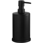 Distributeur de savon noir, 500 ml, en acier inoxydable, pour cuisine et salle de bain