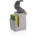 Distributeur de savon avec porte - savon 'soap - tex' 11x8x22cm metaltex