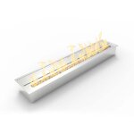 Divina fire - br�leur de chemin�e au bio�thanol biochemin�e en acier inoxydable 7 lt 91, 5x18, 7xh9, ...