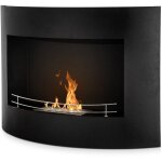 Divina fire - chemine murale au biothanol tokyo l63 x h45 x p15, 5