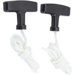 2 pices corde de dbut de recul, corde de dpart et poigne, corde de dmarrage pour tondeuse  gazon, ...