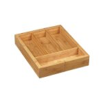 Dm creation naturellement - range couverts bambou r�glable 4 / 6 cases - dm creation - 00200