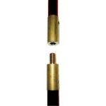 Dmo - canne de ramonage en polypropylne diam. 18 mm, l. 1 m