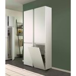Dmora - armoire polyvalente agapanto 2 portes, buanderie 2 portes, colonne de salle de bain avec panier ... Dmora - armoire polyvalente agapanto 2 portes, buanderie 2 portes, colonne de salle de bain avec panier ...