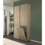 Dmora - armoire polyvalente agapanto 2 portes, buanderie 2 portes, colonne de salle de bain avec panier ... Dmora - armoire polyvalente agapanto 2 portes, buanderie 2 portes, colonne de salle de bain avec panier ...