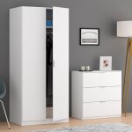 Dmora bloc - tiroirs bridgeport, commode moderne  3 tiroirs, commode basse pour chambre, mobile hebdomadaire, ...