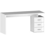 Dmora - bureau dchiellin, bureau lin�aire, bureau polyvalent, bureau multiposition gain de place, 160x60h75 ...