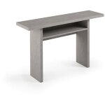 Console extensible lavande, table � manger avec ouverture pliante, console polyvalente extensible, 100% ...